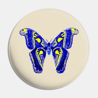 Blue butterfly Pin