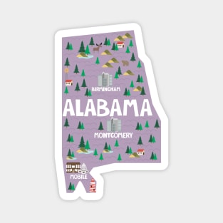 Alabama USA Magnet