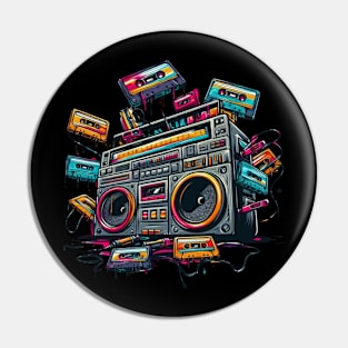 BoomBox cassette Pin