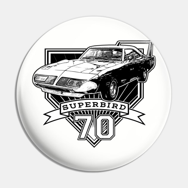 70 Superbird Pin by CoolCarVideos