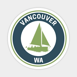 Vintage Vancouver Washington Magnet