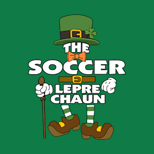 The Soccer Leprechaun St Patrick's Day Celebration Matching Outfits Group Attire T-Shirt