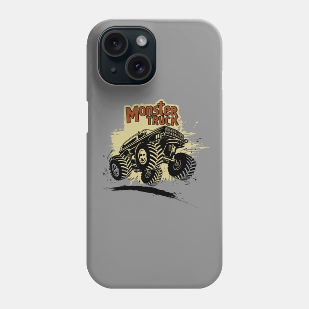 Monstertruck Phone Case by Mechanik