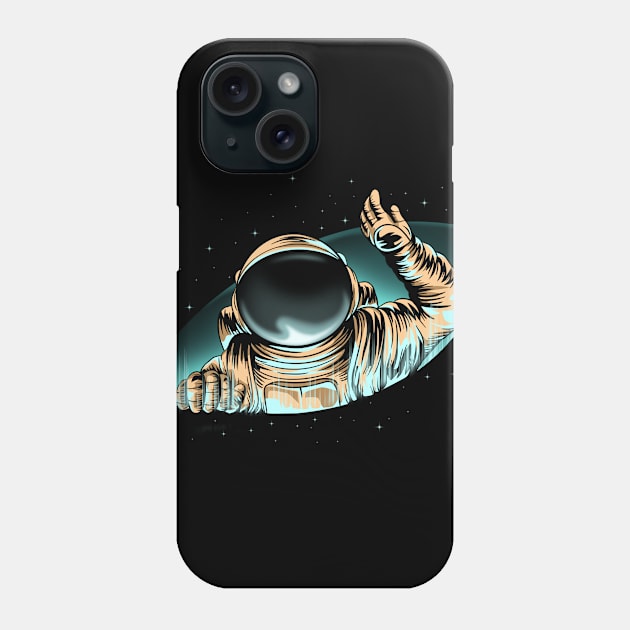 astronaut nasa portal space Phone Case by daizzy