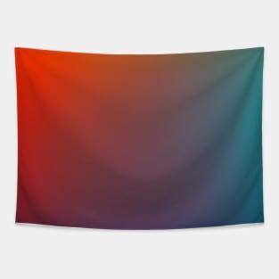 Abstract Color Gradient Orange to Purple Tapestry