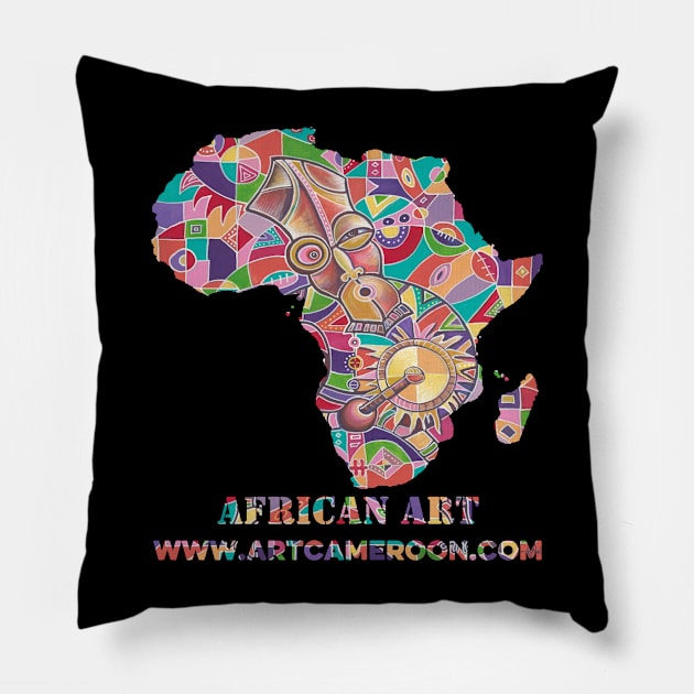 The Drummer XI Pillow by ArtCameroon