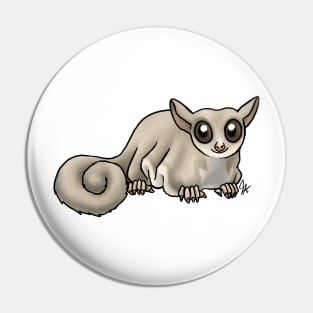 Mammal - Sugar Glider - White faced Lion Pin