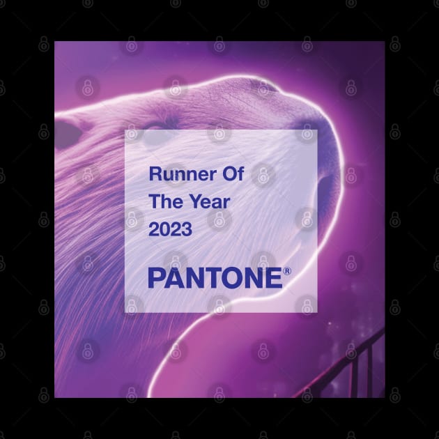 Pantone Runner of the year, Capyrunner by theartistmusician