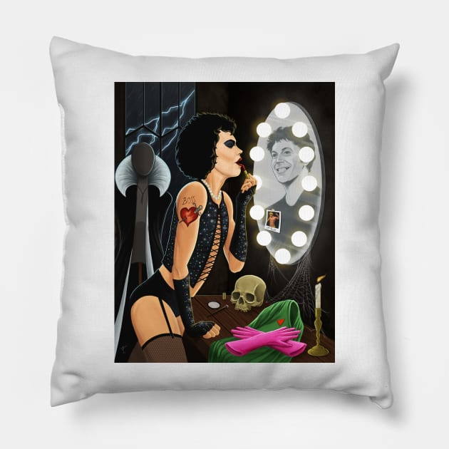 Antici...pation! Pillow by Coffin Couture