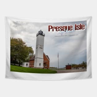 Presque Isle Lighthouse Tapestry