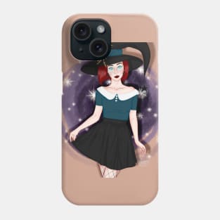 halloween witch Phone Case