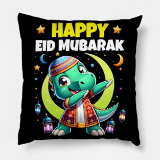 Eid Mubarak Blessed Feast Festival for Muslim Kids Boys Pillow