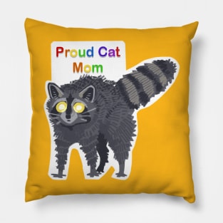 Proud Cat Mom Pillow