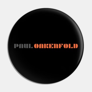 Paul Oakenfold Trance Pin