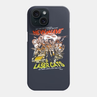 New Wave Laser Cats Phone Case