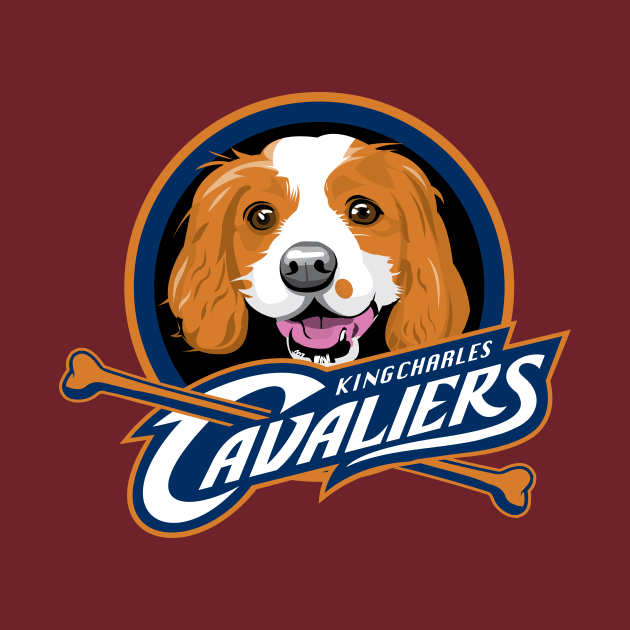 King Charles Cavaliers by Rola