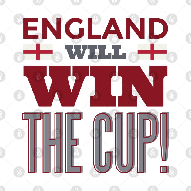 England will win the cup by madeinchorley