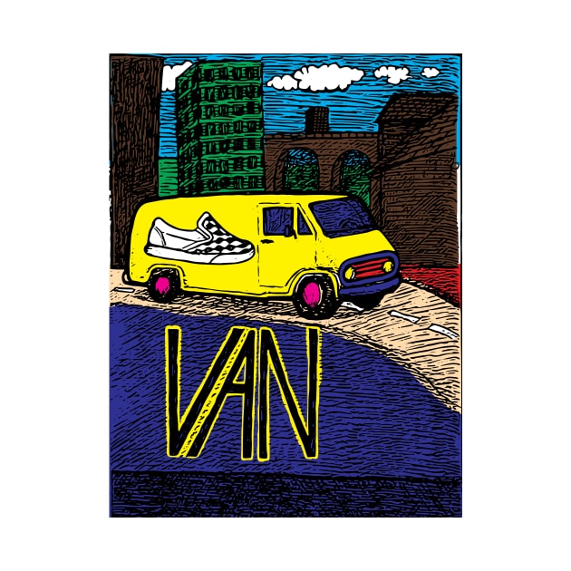 V is for Van by Chuck McCarthy