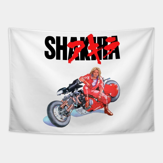 SH AKIRA Tapestry by CISNEROS