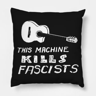 This Machine Kills Fascists Guitar Pillow