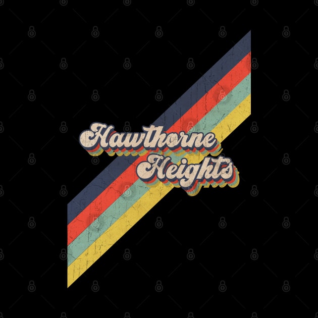 retro vintage color Hawthorne Heights by HarryMarket