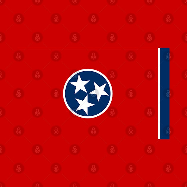 Tennessee State Flag by Lucha Liberation