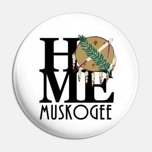 HOME Muskogee Oklahoma Pin