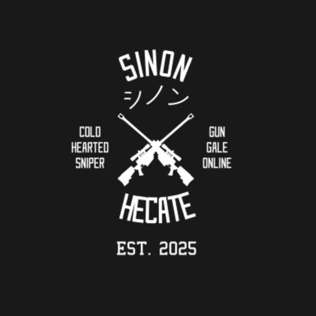 Disover Sinon Hecate: The Cold Hearted Sniper - Marksman - T-Shirt