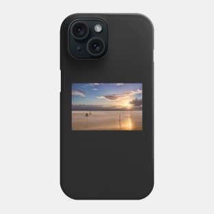 Moonrise on Dicky Beach Phone Case