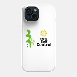 Self Control & Solar Chakra Phone Case