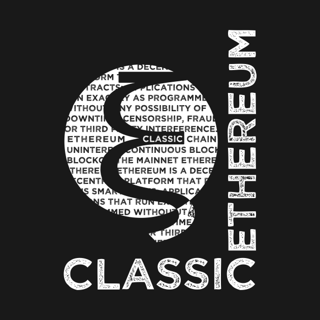 Ethereum Classic (white) by andreabeloque