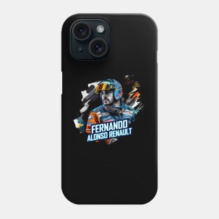 Fernando Alonso Renault Phone Case