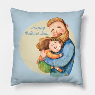 happy fathers day Pillow