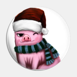 Cute Pig Drawing Pin