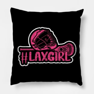 Lacrosse Girl For Women Pillow