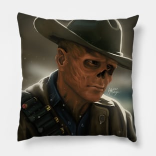 Radioactive Cowboy Pillow