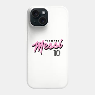 Miami Messi 10, Miami Football Club Design Phone Case