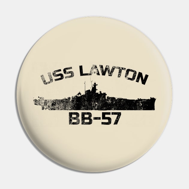 USS Lawton, distressed (design style 1 of 2) Pin by hauntedjack