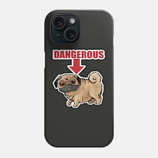 Funny pug Phone Case