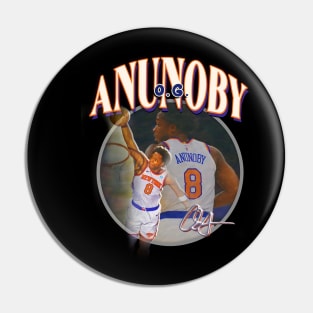 O.G. Anunoby New York Basketball NY NYC Jersey Toronto Pin