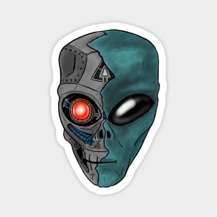 Alien Cyborg Magnet