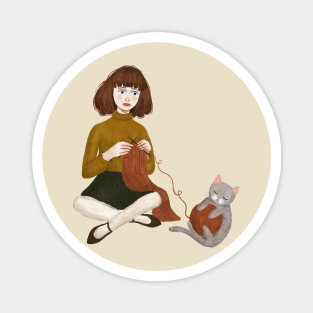 Knitting Magnets Teepublic