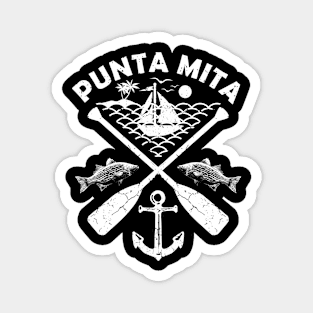 Punta Mita Beach, Mexico, Boat Paddle Magnet