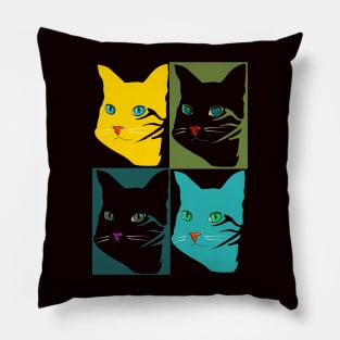 cute cats Pillow