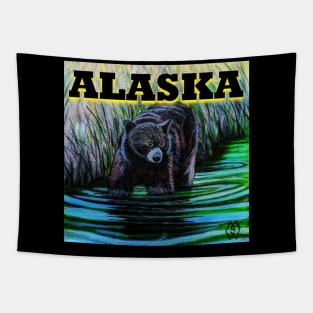 Alaska Bear Tapestry