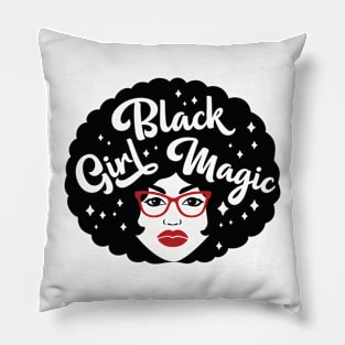 black girl magic Pillow