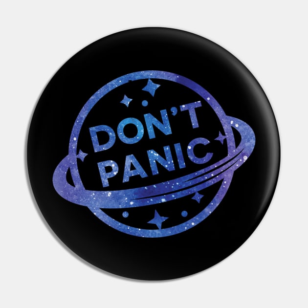 Don't Panic Pin by swissette