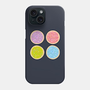 Frosted sugar cookies Phone Case