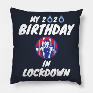 My 2020 Birthday In Lockdown Pillow