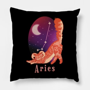 Cat Zodiac Sign Pillow